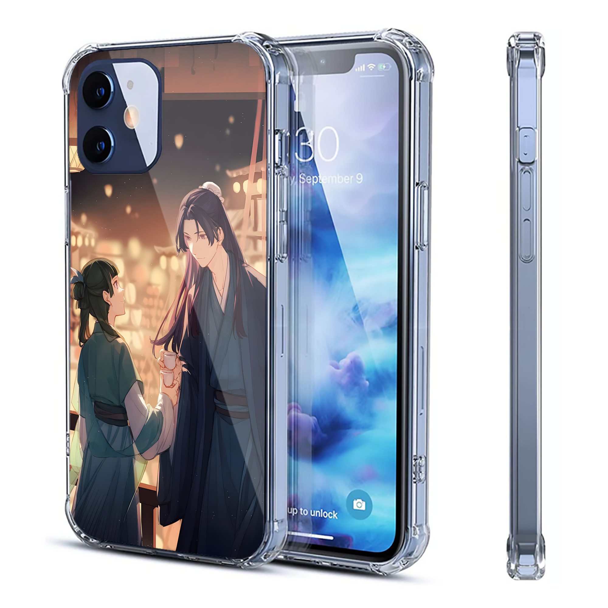 （画像用） 薬屋のひとりごと The Apothecary Diaries 【iPhone 12シリーズ対応】透明スマホケース（クリアソフトケース）